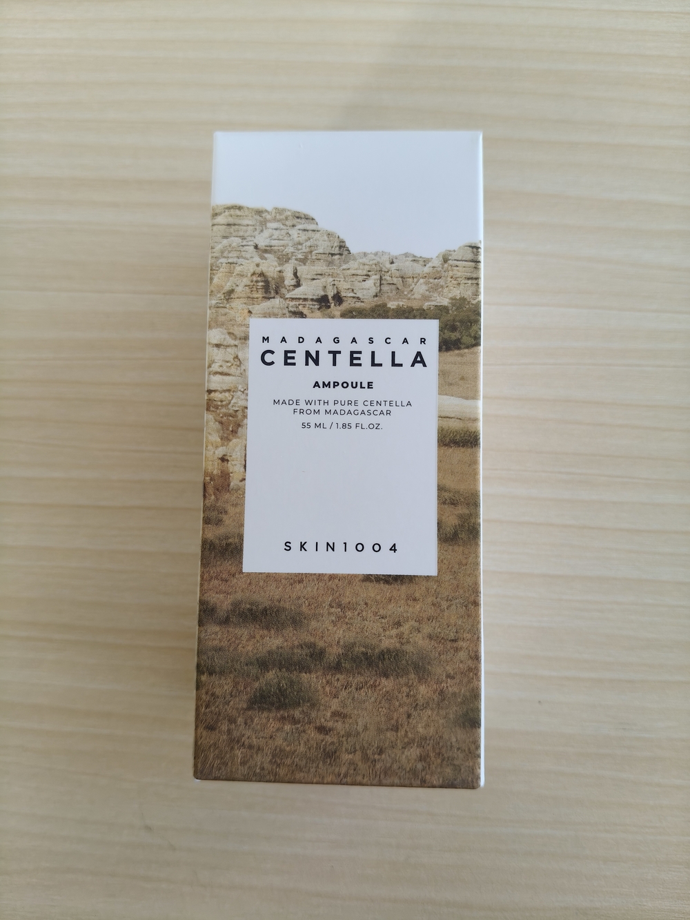 Skin1004 Madagascar Centella Ampoule - White & Brown Box